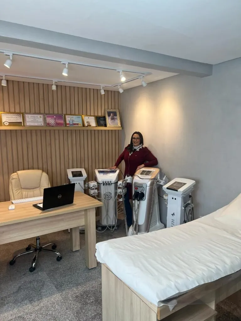 Sala da clínica Toda Bella